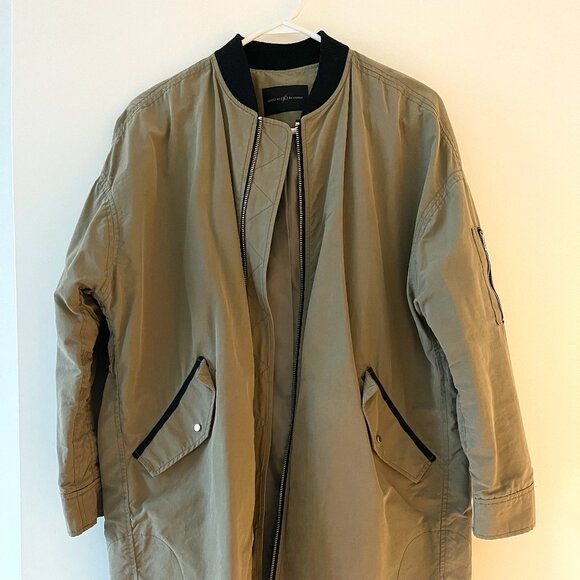 Long Lightweight Utility Jacket - Picture 1 of 5